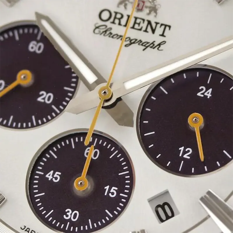 Orient Contemporary Solar Limited Edition White Dial Men's Watch- RN-TX0308S